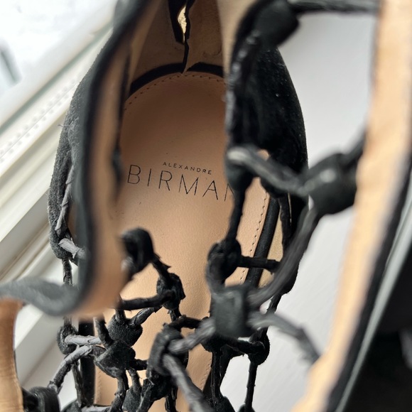 Alexander Birman beautiful laced snake leather sandals - Picture 4 of 6